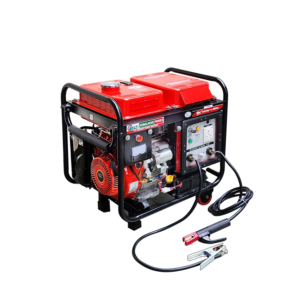 250 Amps Welding Generator -5 KW,  Model GE-W8000RS, Recoil & Self Start